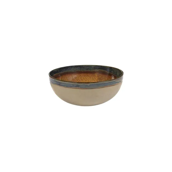 Bowl Surface Round Rusty Brown — 235x95mm 2.2L