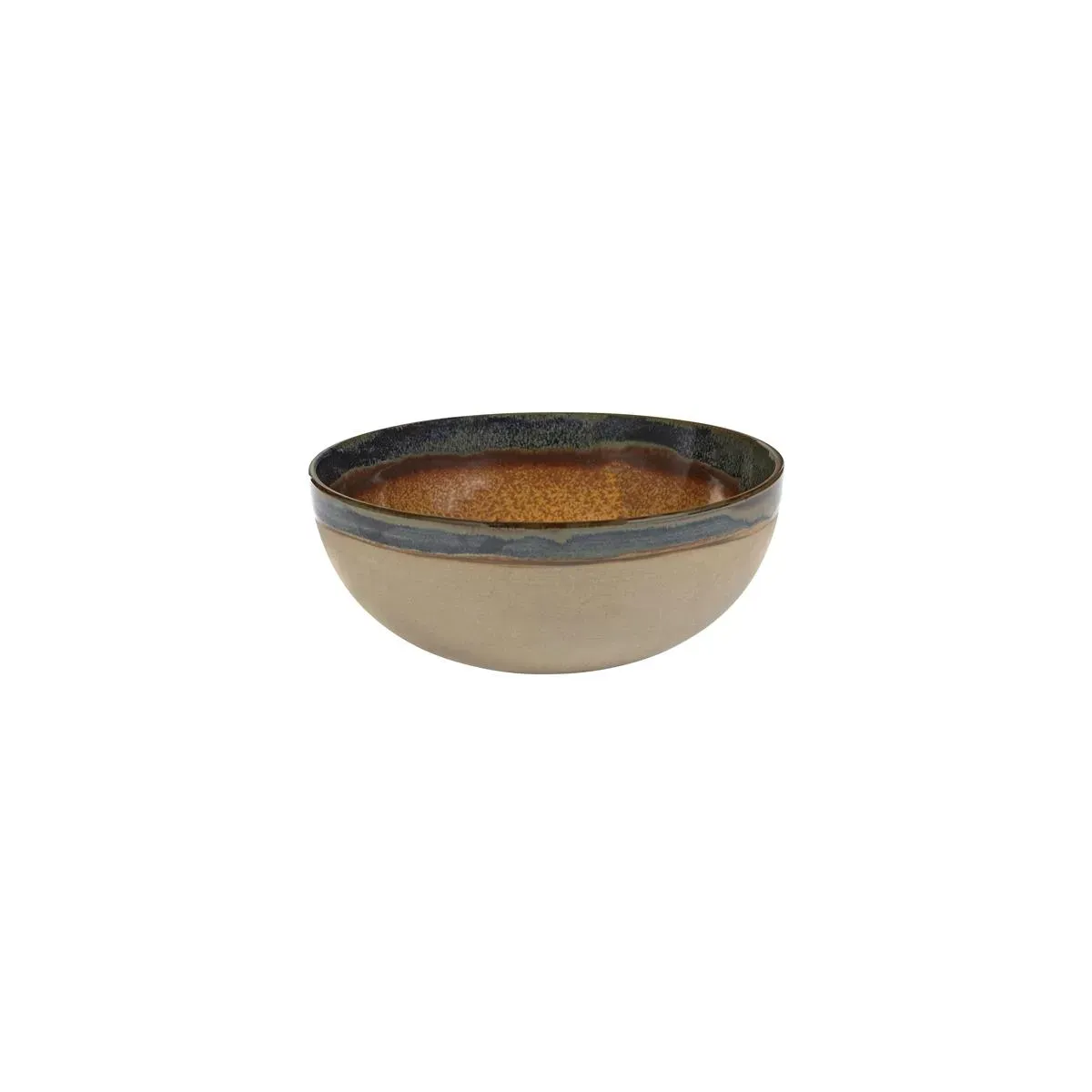Bowl Surface Round Rusty Brown — 235x95mm 2.2L