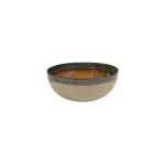 Bowl Surface Round Rusty Brown — 235x95mm 2.2L