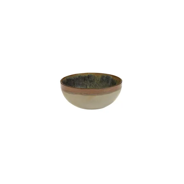 Bowl Surface Small Round Indi Grey — 150x65mm