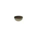 Bowl Surface Small Round Grey/Rusty Brown — 90x40mm