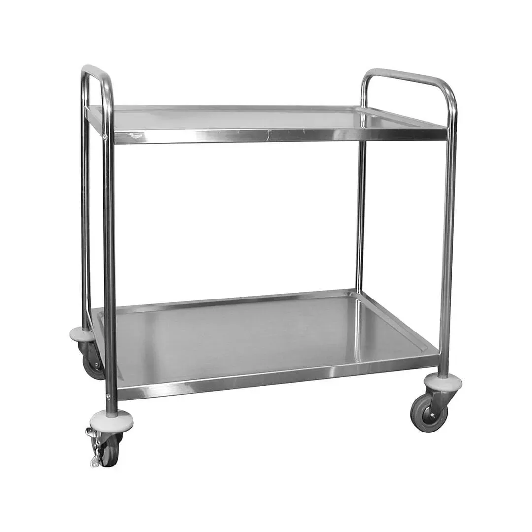 Serving Trolley-S/S | 2 Shelf | 860x535x930mm