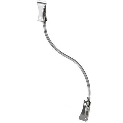 Sign Holder-Metal Bendable Coil W/ Clip 120mm"flexibel"