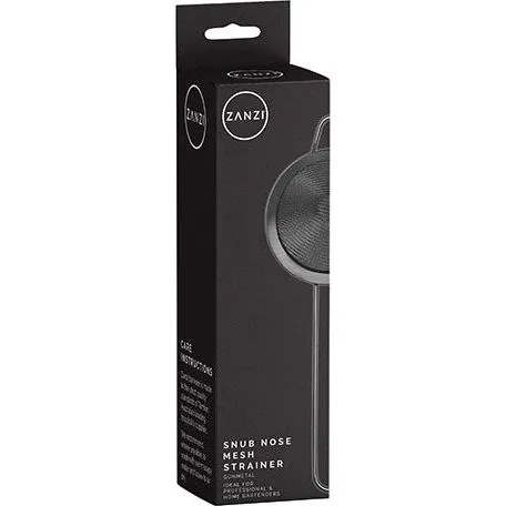 Snub Nose Mesh Strainer Gunmetal