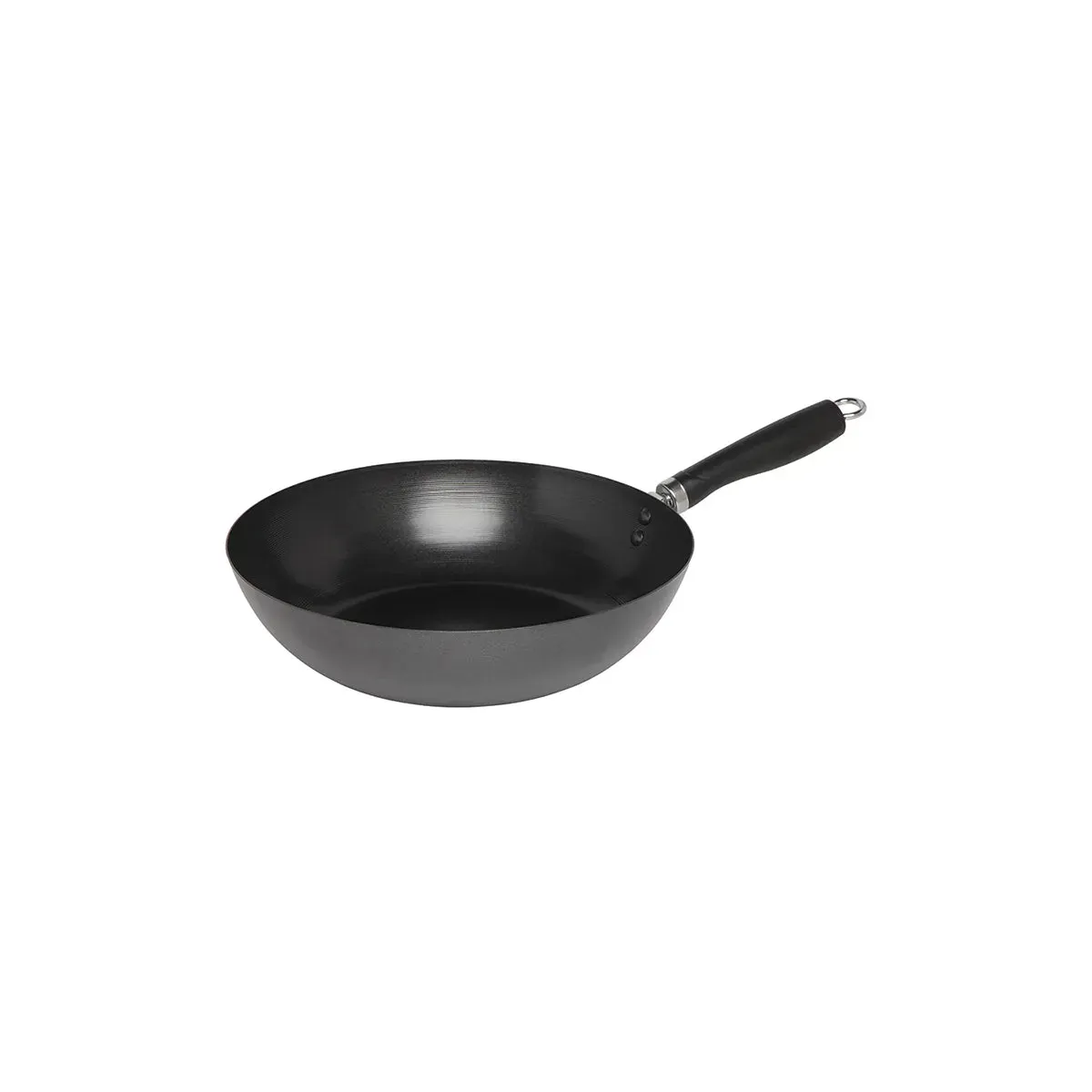 Soho Non-Stick Carbon Steel Wok Black 300mm