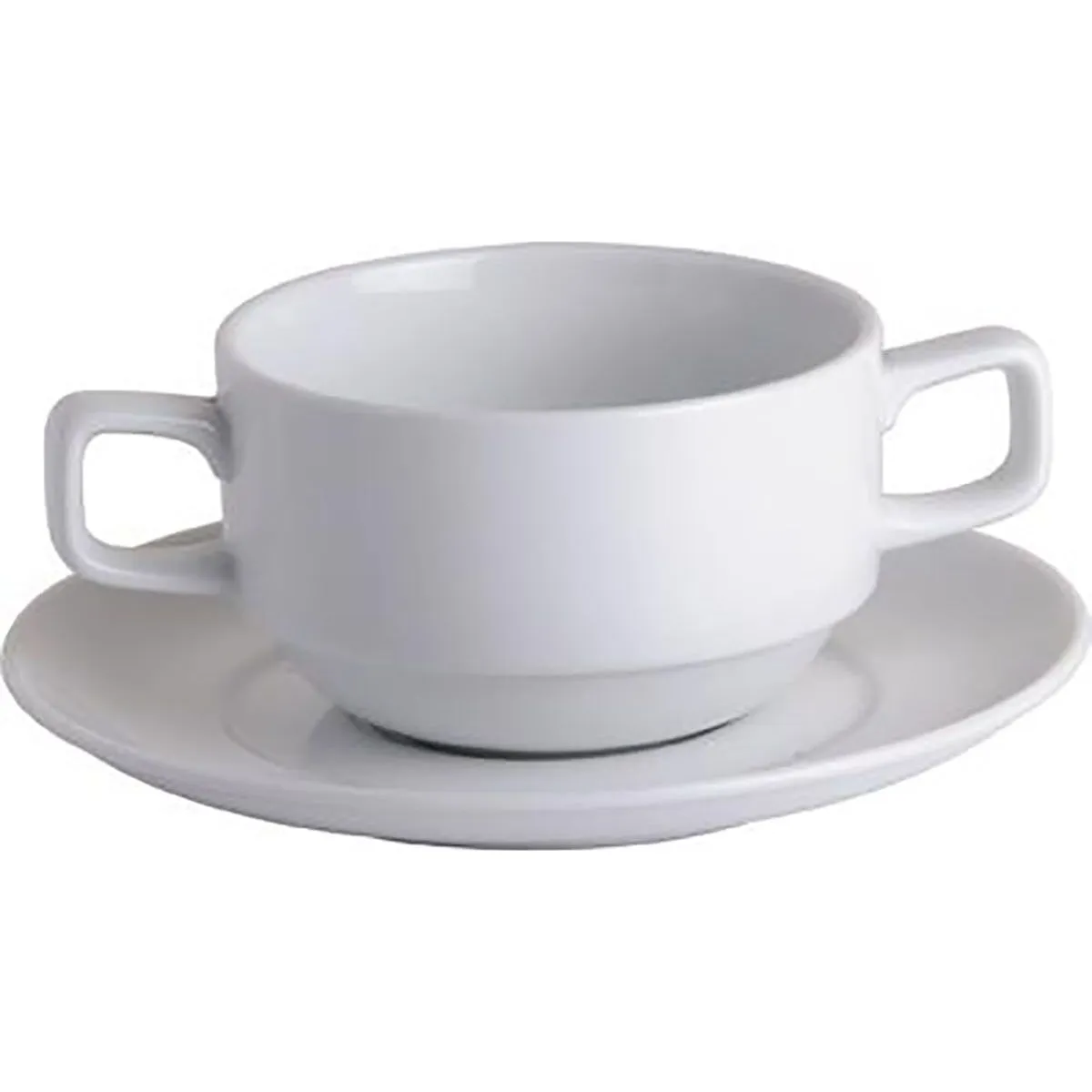 Soup Cup-0.28lt 2xhdl Stack Chelsea (94049/340)(09/262)