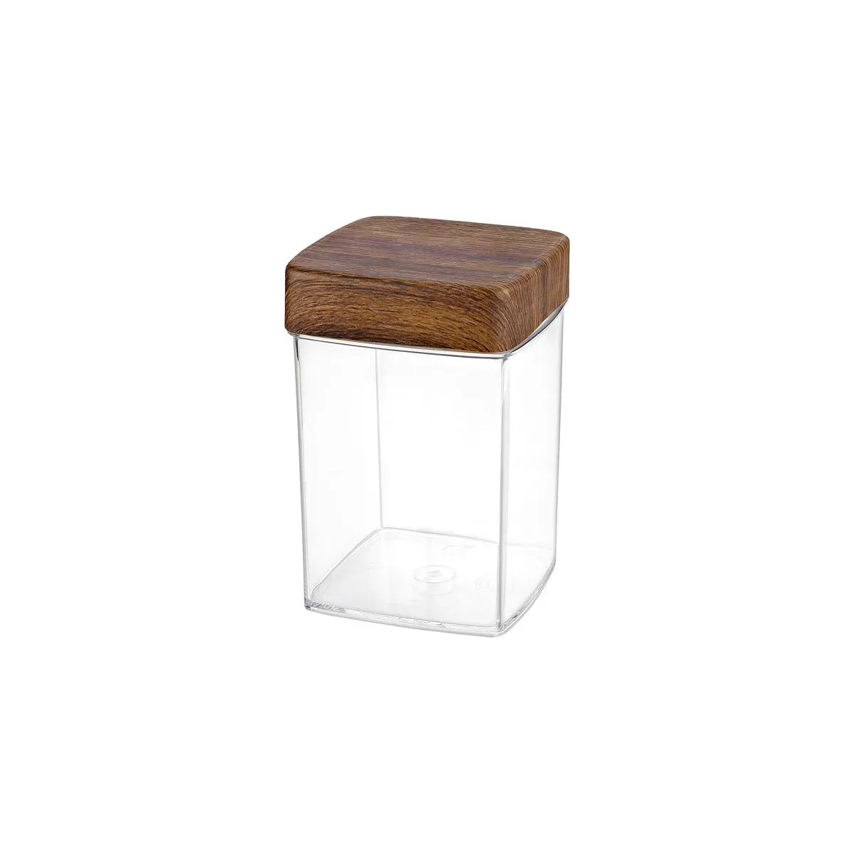 Square Canister with Lid 120x120x180mm