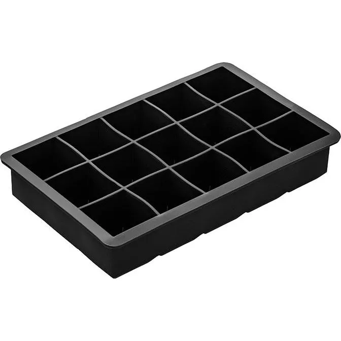 Square Ice Cube Tray 15 Hole Silicone