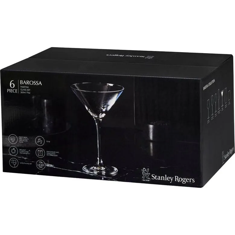 Stanley Rogers Barossa Martini 262ml Set Of 6