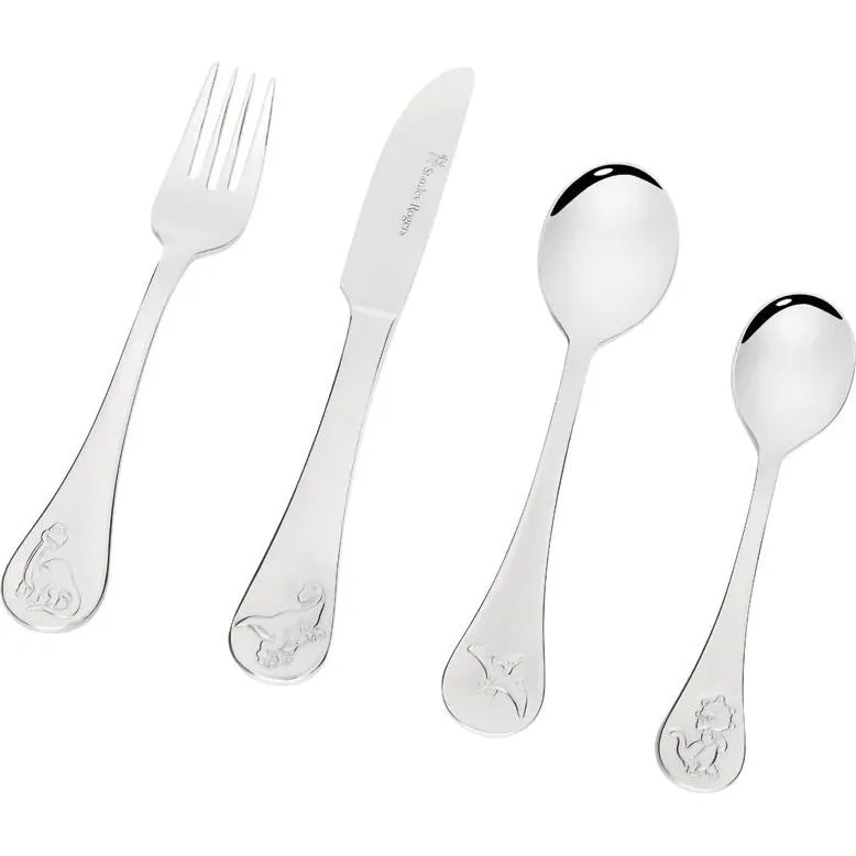 Stanley Rogers Childrens Cutlery Dinosaurs 4pc Set