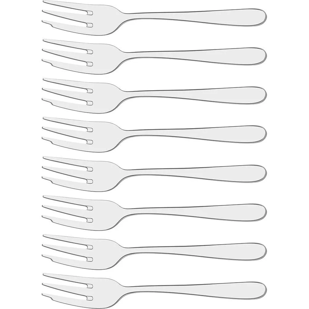Tablekraft Aero Dawn Cake Fork Set 8pc 18/10 135mm