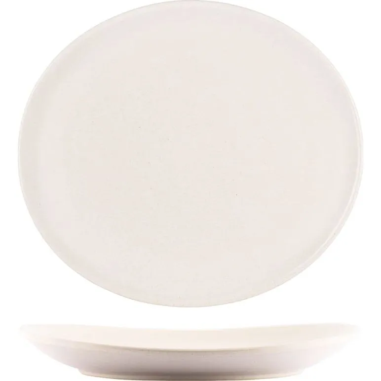Tablekraft Artistica Oval Coupe Plate 250x220x33mm Sand