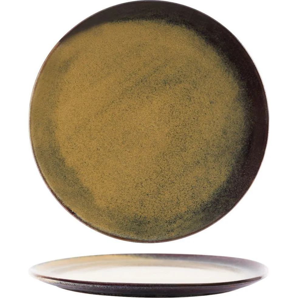 Tablekraft Artistica Pizza Plate 330mm Reative Brown