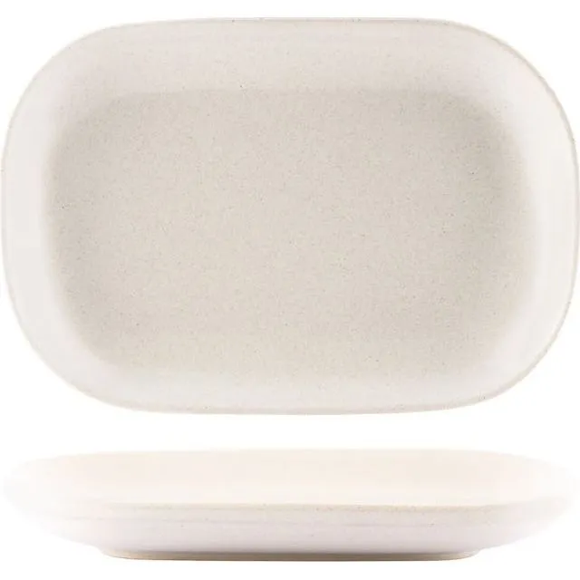 Tablekraft Artistica Rect Coupe Plate 240x160x25mm Sand