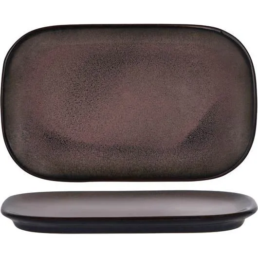 Tablekraft Artistica Rect Coupe Plate 250x140mm Mulberry