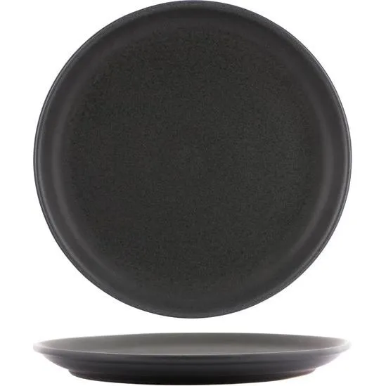 Tablekraft Artistica Round Plate Rolld Edge 220x25mm Slate