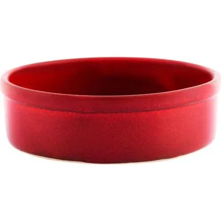 Tablekraft Artistica Round Tapas Dish 140x45mm Reactive Red