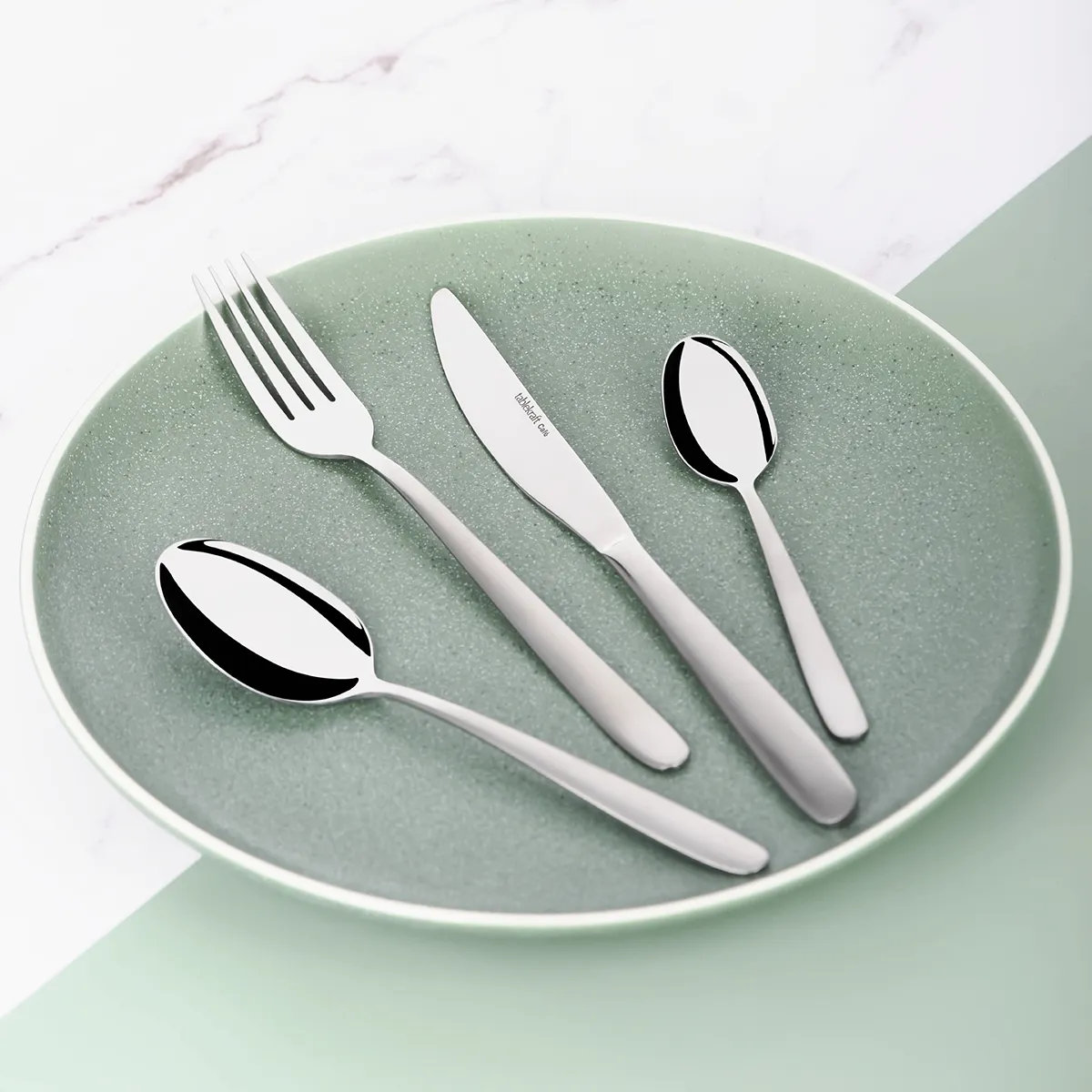 Tablekraft Cafe Dessert Spoon Satin Finish 18/0 180mm