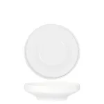 Bowl Round Footed White — 210x62mm