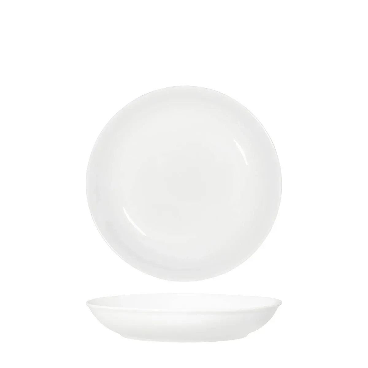 Bowl Round Deep Coupe White — 205x38mm