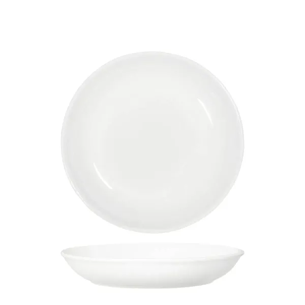 Bowl Round Deep Coupe White — 225x40mm