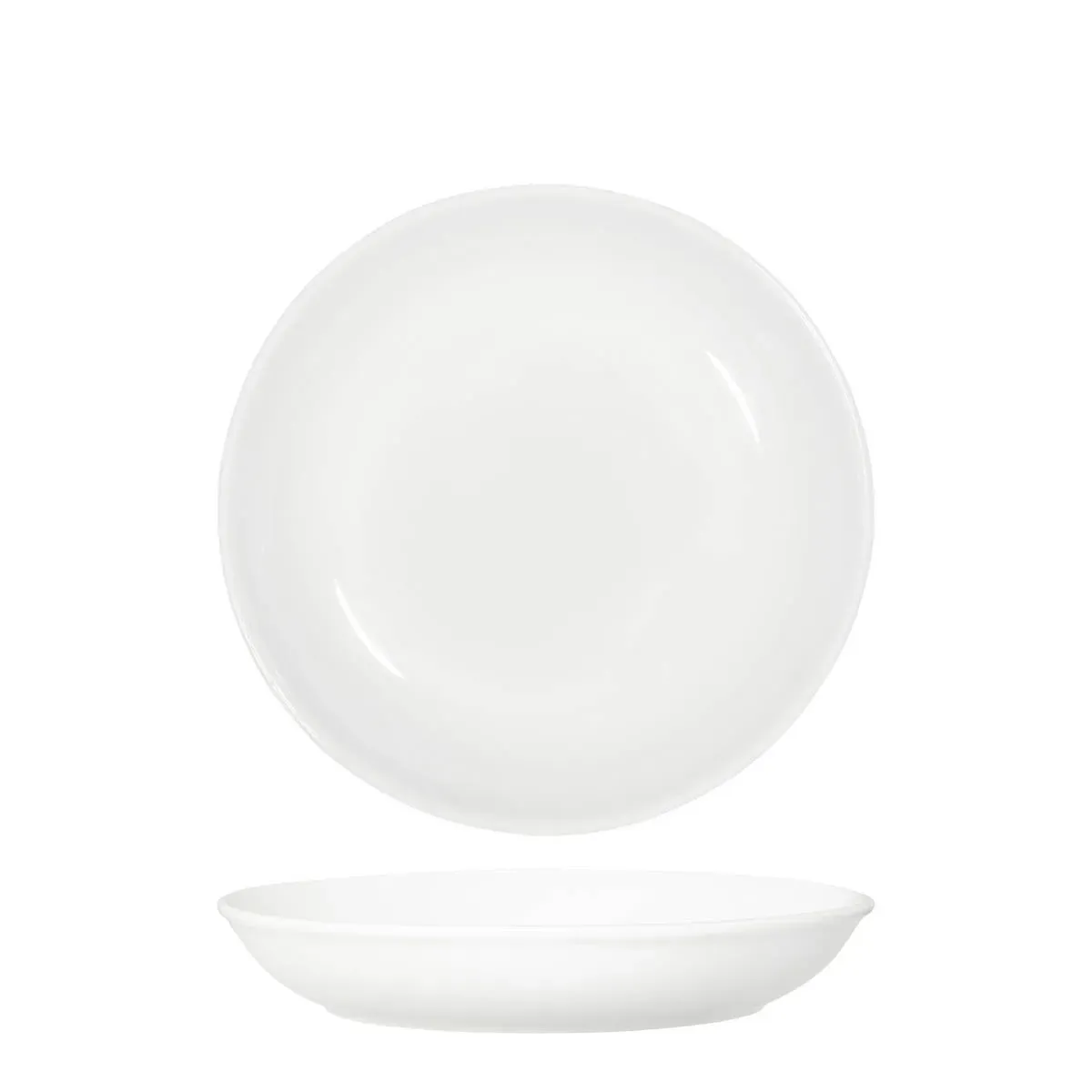 Bowl Round Deep Coupe White — 225x40mm