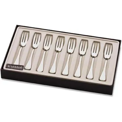 Tablekraft Elite Cake Fork Set 8pc 18/10 148mm