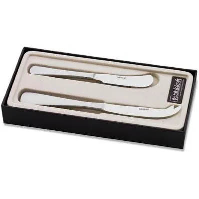 Tablekraft Elite Cheese+pate Knive Set 2pc S/S 210/172mm