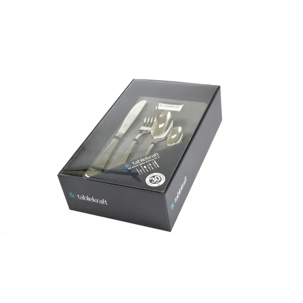 Tablekraft Elite Cutlery Set 32pc 18/10 Complete Boxed