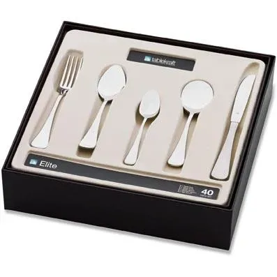 Tablekraft Elite Cutlery Set 40pc 18/10