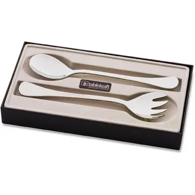 Tablekraft Elite Salad Server Set 2pc 18/10 235mm