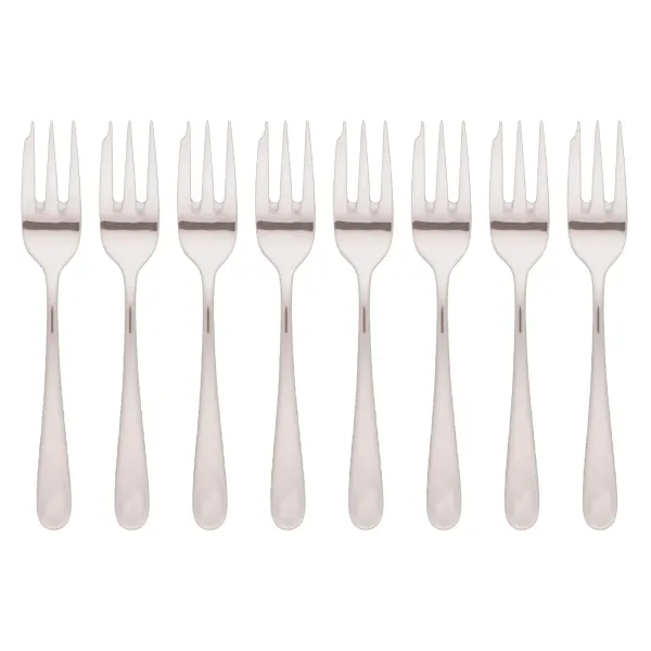Tablekraft Florence Cake Fork Set 8pc 18/10 145mm