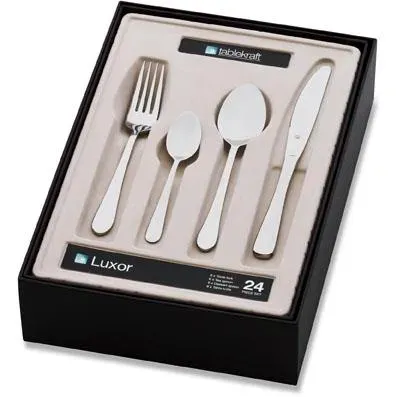 Tablekraft Luxor Cutlery Set 24pc 18/0