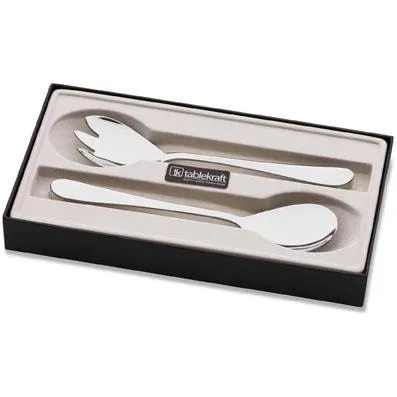 Tablekraft Luxor Salad Server Set 2pc 18/0 230mm