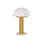 Cordless Table Lamp LED Phoebe Brass — 300x420mm