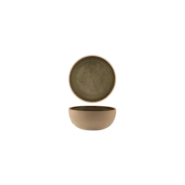 Bowl Round Deep Burnt Sienna — 120x50mm