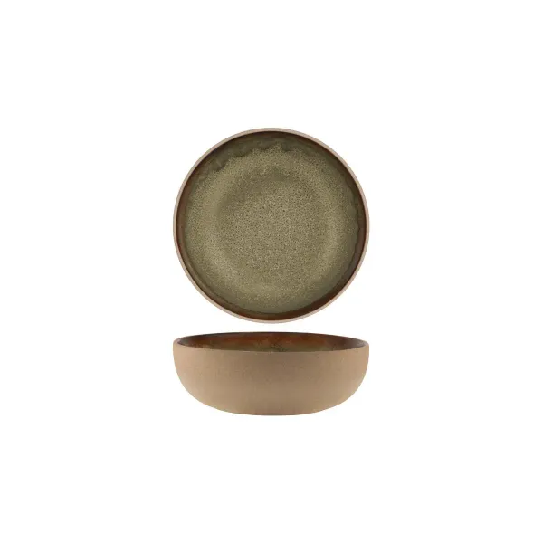 Bowl Round Deep Burnt Sienna — 170x55mm