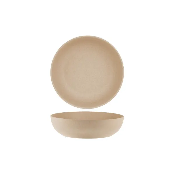 Bowl Round Deep Stone — 200x55mm