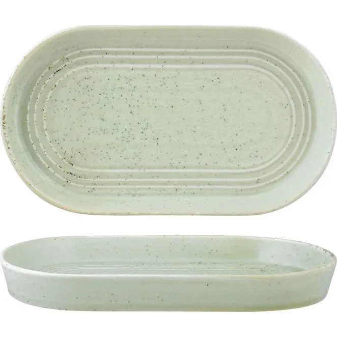Tablekraft Urban Loft Oval Platter 240x137x27mm Pistachio