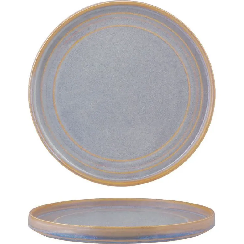 Tablekraft Urban Loft Round Plate 225x22mm Azure Blue