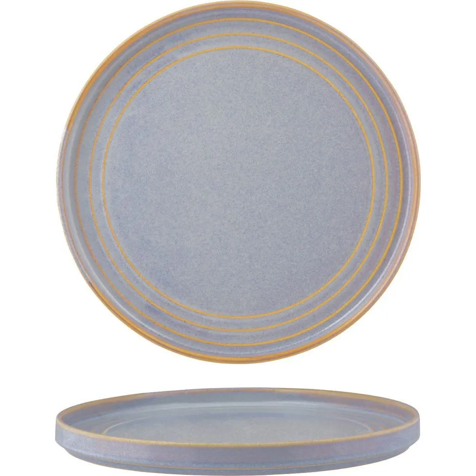 Tablekraft Urban Loft Round Plate 275x22mm Azure Blue