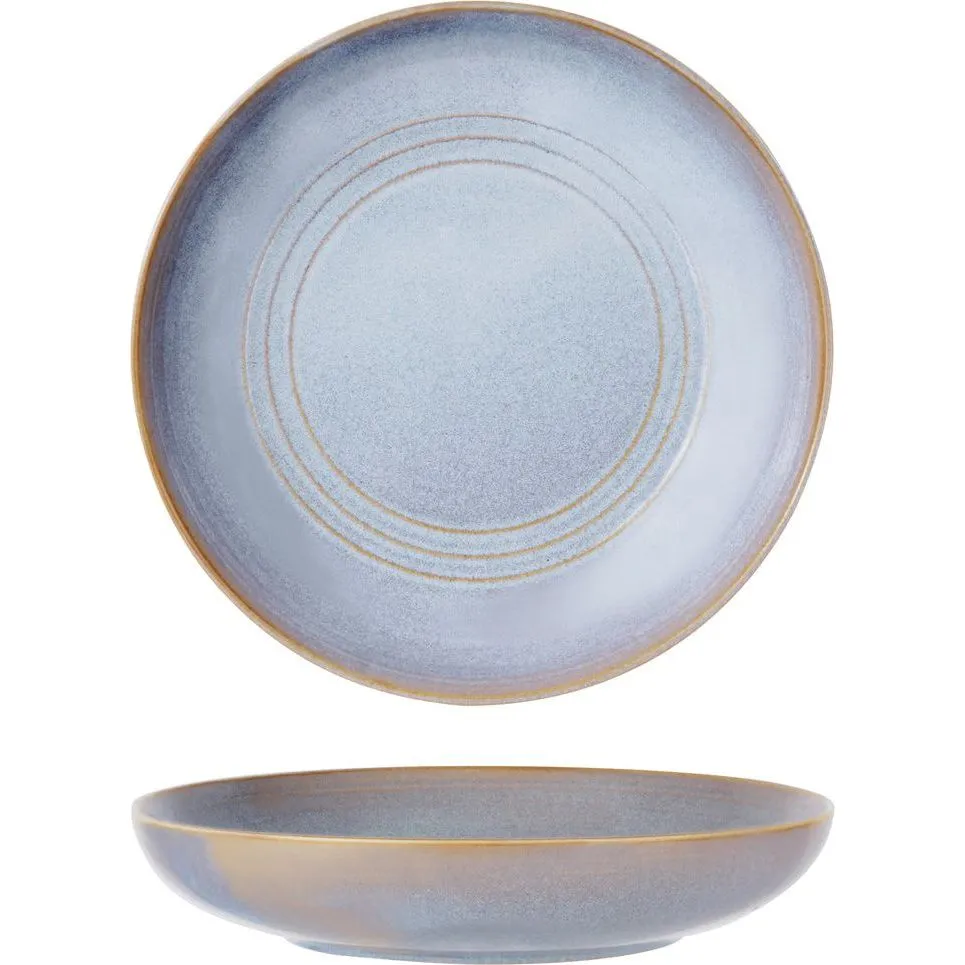 Tablekraft Urban Loft Round Serve Bowl 270x55mm Azure Blue