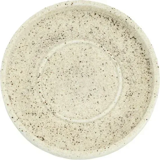 Tan Straight-Side Espresso Saucer