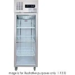 Thermaster Single Door Upright Display Fridge - SUCG500