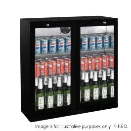 Thermaster Under Bench Two Door Bar Cooler - LG-208HC