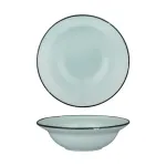 Deep Bowl Plate 240mm , Blue With Black [each]