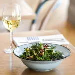 TinTin Blue with Black Line - Round Deep Bowl
