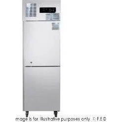 SUF500 TROPICAL Thermaster 2 x Half door SS Freezer