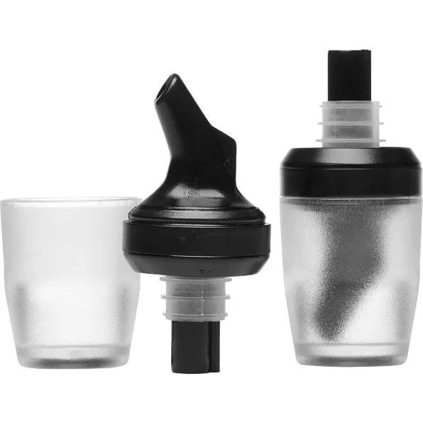 Tru-Pour Pourer Combo & Measure Black 30ml (12/Pack)