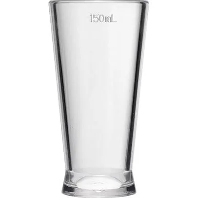 Tru-Pour Wine Jigger W&m 150ml Poly Clear 12/Pack